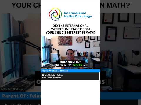 Build Interest in Maths | International Maths Challenge | Parent Feedback | Maths Olympiad