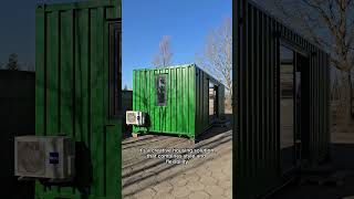 Container homes- smart and modern way to live #containerhouse #cabin #tinyhome  #containerhome