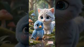 Nobody Believed This Tiny Cat Could Save a Life...❤️#mochistrawberrycat#viral#trending#funny#shorts