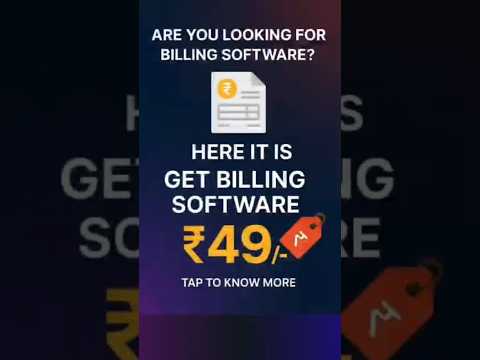 📢 Looking for easy and affordable billing software?Introducing SMART POS Get it now for just ₹49/- 💥