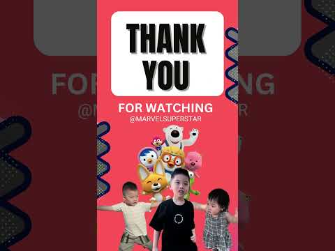 thank you friends for watching @marvelsuperstar bersama pororo and friends #kontenkreator