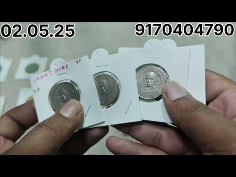 Tilak ki copper nickel very cheap price.. Republic India rare scare coins signature coin collection