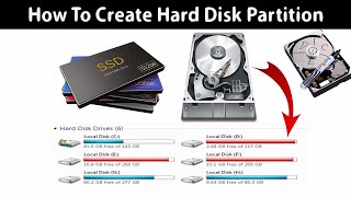 How to create Partition on Windows 10/8/7/XP | Partition Hard Drives