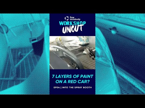 EP04 7 Layers of Paint on a Red Car? | Into the Spray Booth (with Commentary)