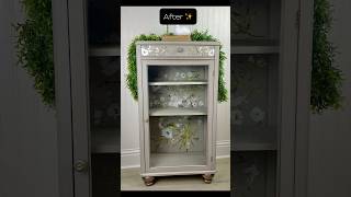 Before & After Bar Cabinet Makeover | DIY Furniture Transformation