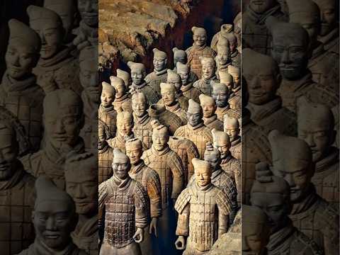🏺 The Terracotta Army: China's Clay Warriors of Eternity 🛡️🇨🇳 #shorts #china