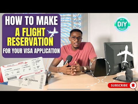 How to Make a Flight Travel Itinerary for Visa Applications | Step-by-Step Tutorial