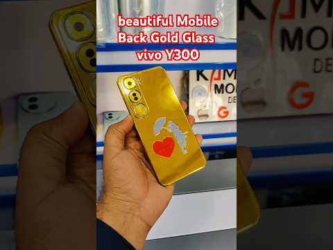 🔥 Vivo Y300 Gold Glass ✨ | Love Tattoo ❤️ Man & Woman with Heart 💑 | BestMobile Wrap! #shorts #Viral