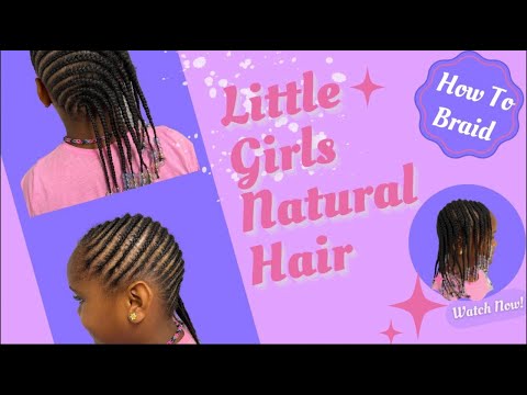 How to braid little girls hair