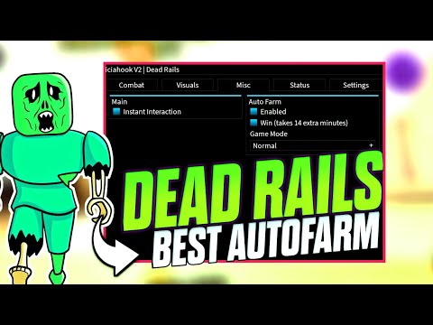 New OP Dead Rails Script | Fastest Auto Farm Script, Fast Bonds And Keyless