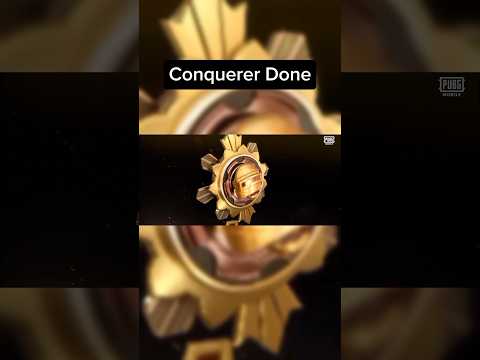 Conquerer Done #shorts #pubgmobile #pubg
