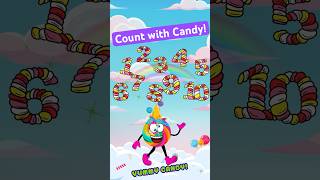 Learn Numbers with Candy – Fun and Easy Counting for Kids! #shorts