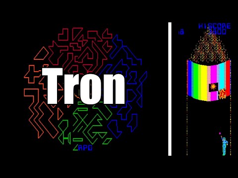 Tron 1982 - Retro / Classic Arcade Gameplay