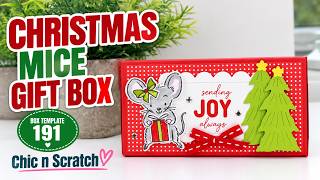 Christmas Mice Gift Box | Box Template 191