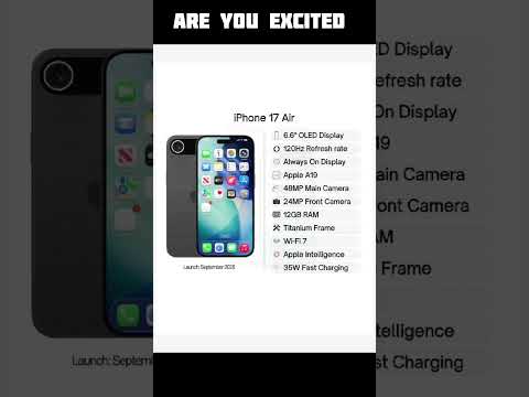 #iPhone17Release #iPhone17Upgrade #iPhone17Design #AppleLeaks #NextGeniPhone #iPhone17Rumors