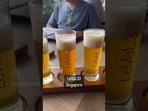 LeVeL33 #level33 #Singapore #Foodie #Travelie #brewery