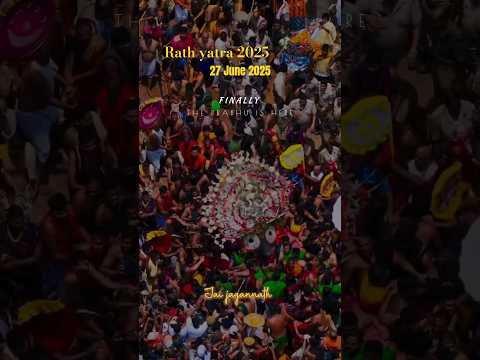 Jai jagannath 🙏🏻, Rath Yatra 2025 🙏🏻 #rathyatra #jaijagannath #rathyatra2025 #ytshorts #shorts