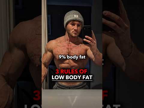 I got to 9% body fat by following these 3 rules #testosterone #testosteronetips #fitnesstips