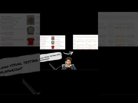 Catch UI Bugs Before Your Users Do! 🚀 | Visual Testing Explained #playwright #automationtesting