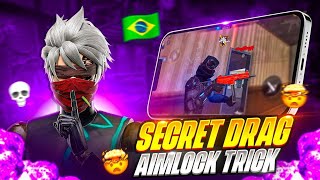 PERFECT 💯 Drag Technique ⚙️😱 FOR HEADSHOTS 💀100% Working DRAG FOR Aim lock | New Aimlock tricks?👾
