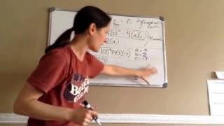 Saxon Math Algebra 1 - Lesson 119 - The Quadratic Formula + Use of the Quadratic Formula