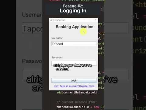 Check out THIS Bank App that I made in Java! 🤯