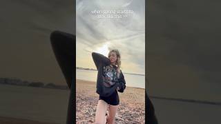 when spring starts to feel like this #springvlog #springoutfits #dayinmylife #trending
