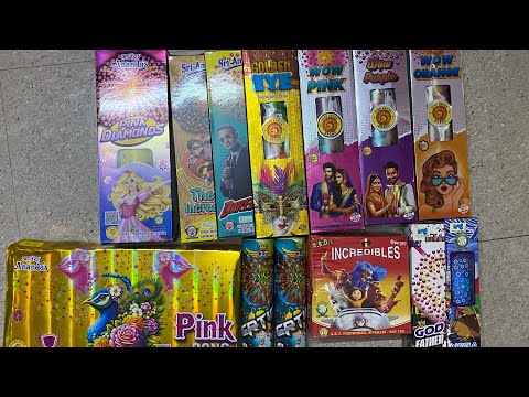 Priyam Pyro2025 CrakersStash UnboxingVideo Part-1#crackers2025#fireworks #diwalicelebration #skyshot