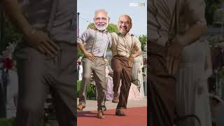 Natu Natu - RRR Dance - Ft. Modi Ji , Amit Shah 😂 #shorts