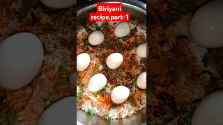 Biriyani recipe 😋😎❤️#purigirl #biriyani #chikenbiryanirecipe #shorts #viralvideo
