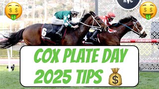 COX PLATE DAY 2025 TIPS! The Valley, Randwick, Morphettville - Horse Racing Tips (25/10/25)