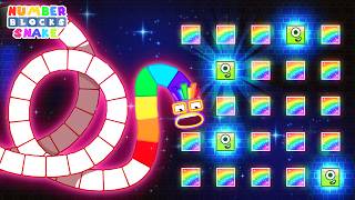 Pattern Palace | Numberblocks Snake 100 in the Hardest Maze Mayhem
