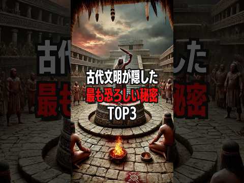 古代文明が隠した最も恐ろしい秘密Top3 #古代文明 #アステカ人身供犠 #ファラオの呪い #シュメール文明 #ニビル予言