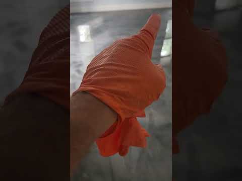How to epoxy concrete floors with color pigment and make them look great.  Works for countertops too