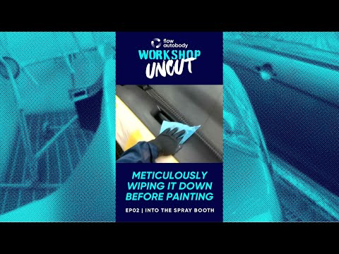 EP02 Meticulous Wipe Down Before Painting | Into the Spray Booth (with commentary)
