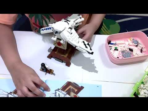 UNBOXING the Harry Potter Lego Set(Hedwig)