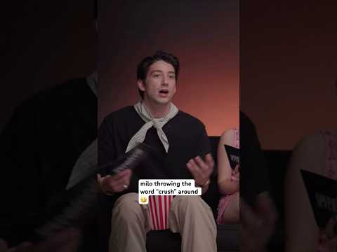 Milo saying how he’s crushing on Chandler Kinney #zombies4 #disney #milomanheim #chandlerkinney