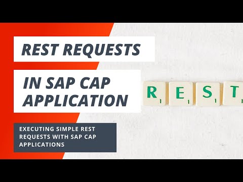Executing simple REST requests with SAP CAP applications