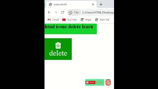 html tutorial for beginners |Complete HTML Course in Hindi | html icone trash(delete)learn#html #web