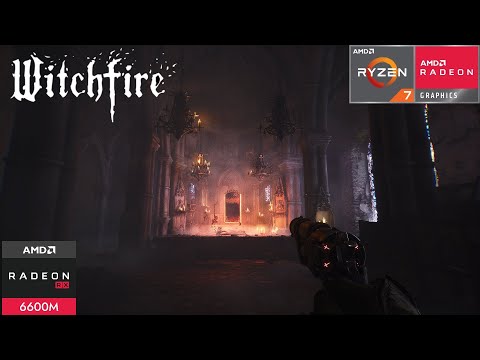 Witchfire Early Access gameplay | 1080p Ultra Graphics | RX 6600M + Ryzen 7 5800H | MSI Alpha 15