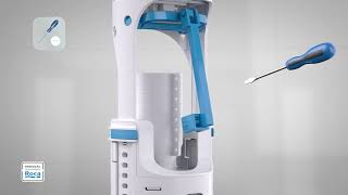 How to install Dual flush mechanism PLUS with 2 buttons | Roca