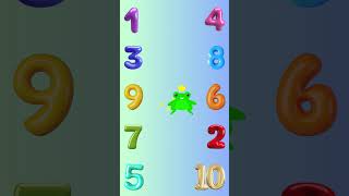 Learn Numbers 1 to 10 for Kids | Counting Fun! 🔢🎉 #countingforkids