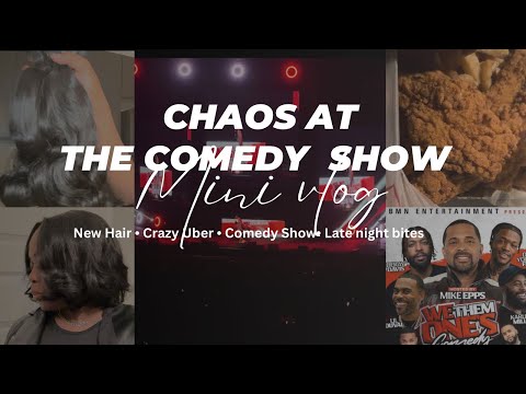 Mini-Vlog: Chaos at the Comedy Show