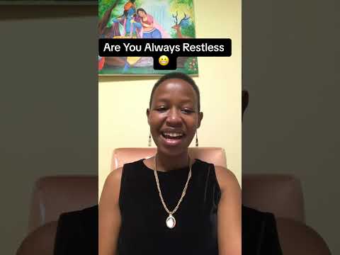 Are you always restless? #anxiety #restless