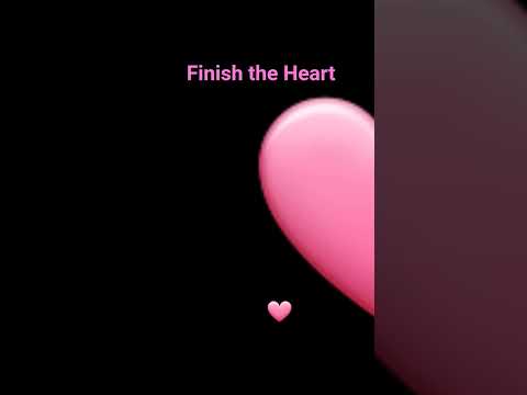 finish the Heart #vent #love #sad #walkinspiritoftheholyspirit #dothingsyoudontwanttodo #iloveyou
