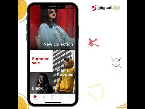 The list of features that the e-commerce app has to offer