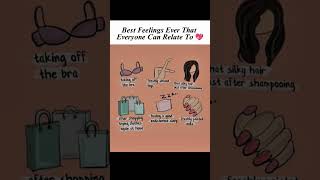 Best Feelings Ever That Everyone Can Relate To 💖#BestFeelingsEver #Relatable #EverydayJoy #SelfCare