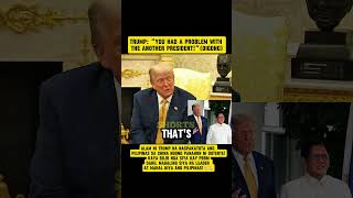 TRUMP to Duterte, “It was his Fault!” TRUMP to PBBM, “he loves your country!”