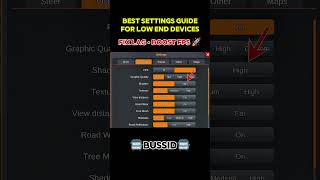 Lag Fix Settings for Smooth Gameplay 🚍 | Bus Simulator Indonesia  #shorts #bussimulatorindonesia