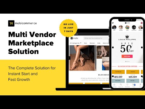 All-In-One Multi-Vendor Marketplace Solution